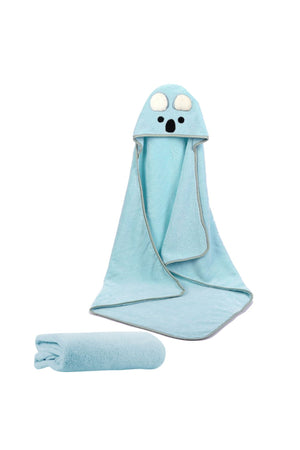 Star Babies - Microfiber Hooded Towel - Blue