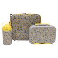 MOON Marmita Kids Lunch Box Set with Insulated Bottle & Bag – Leakproof, BPA-Free, Microwave & Dishwasher Safe -Vehicle