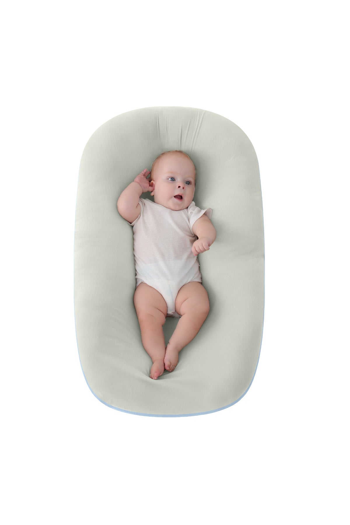 Moon baby lounger(0-3m) 85*45cm - Green