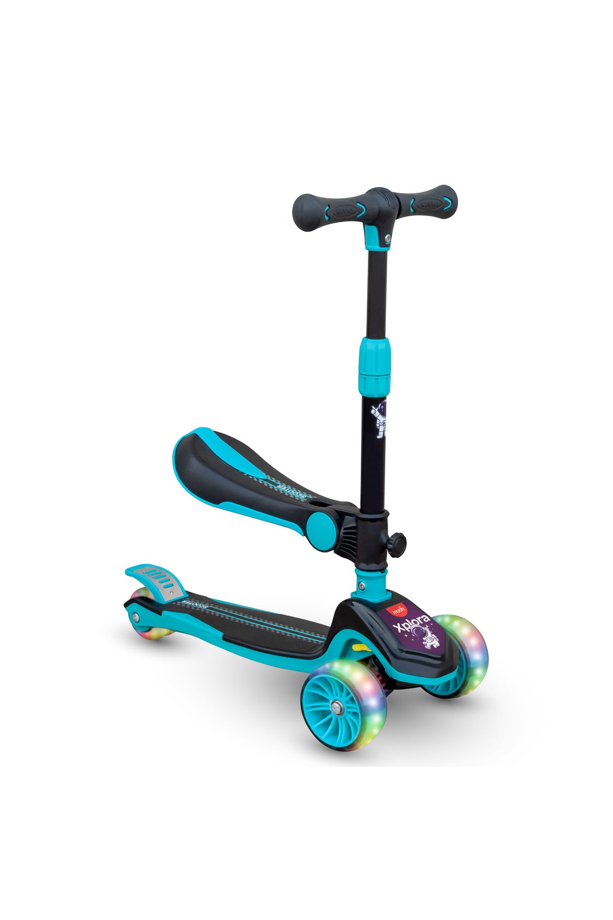 MOON Xplora Baby Scooter With seat- Blue