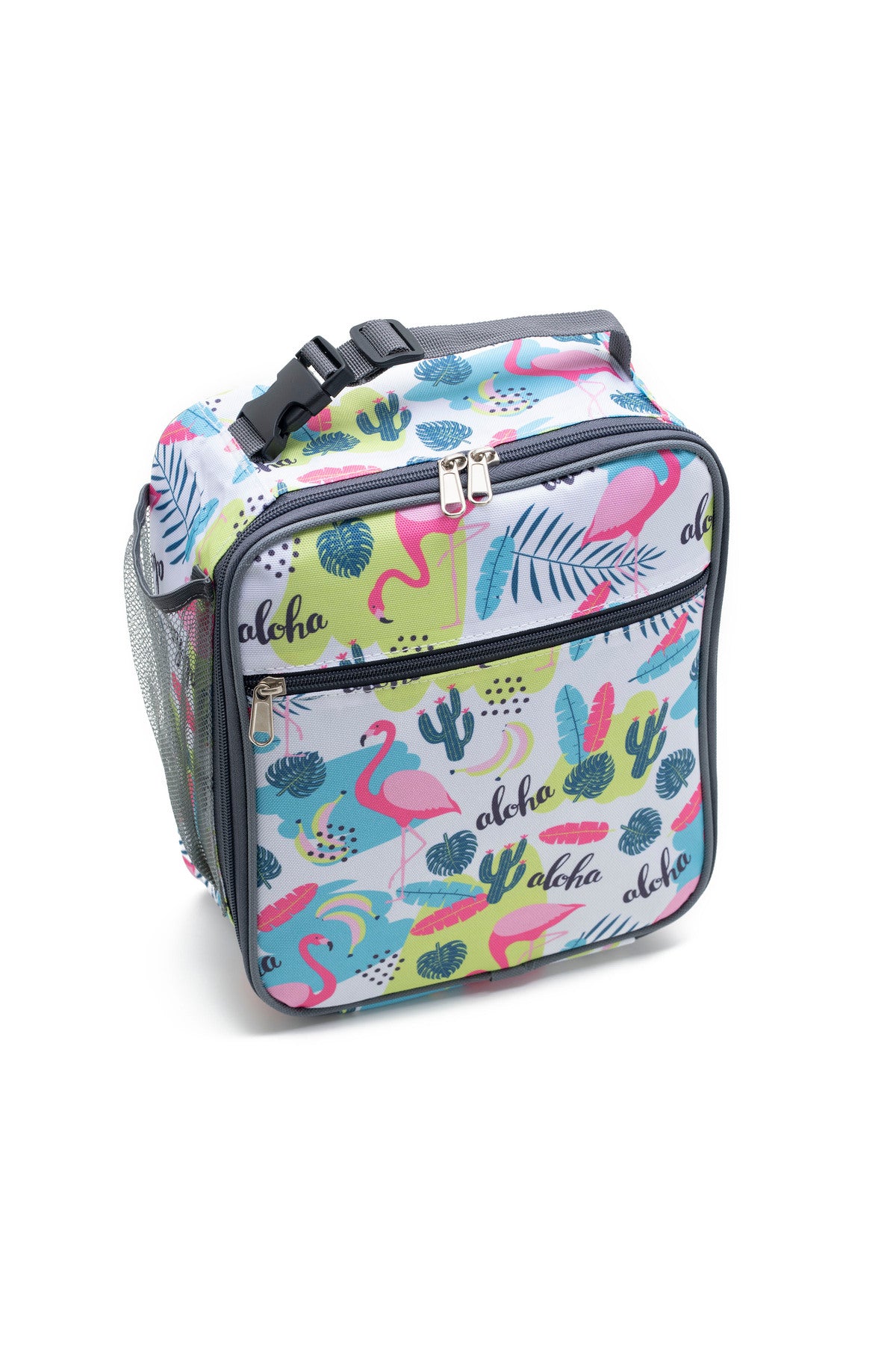 Bamboo Bark kids childrens insulated lunch bag for school, picnic, nursery, toddler