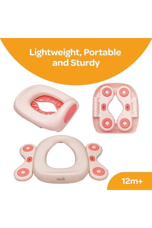 MOON Travel Baby Potty Seat-Pink