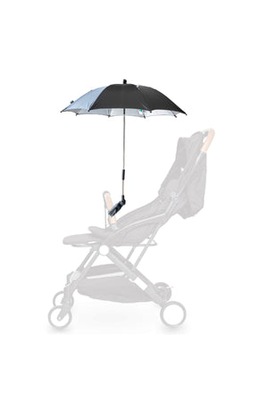 MOON waterproof Baby Stroller Umbrella with 180 Degree adjustable arm- Universal Clip-Black