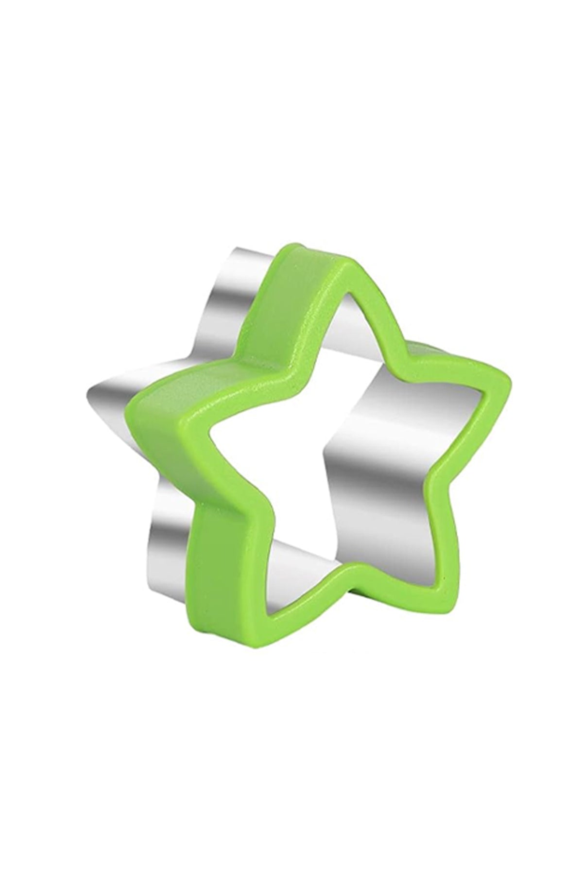 Star Babies - Fruit Picks - 10 Pcs With Sandwich Cutter - Green