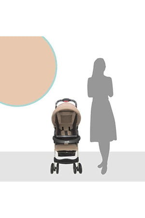 MOON - Bezik One Fold Stroller - Biege