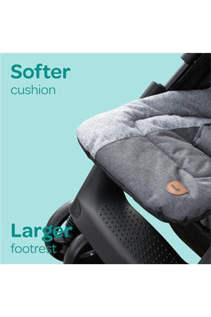 MOON Aria Baby Stroller Travel Gear - Black