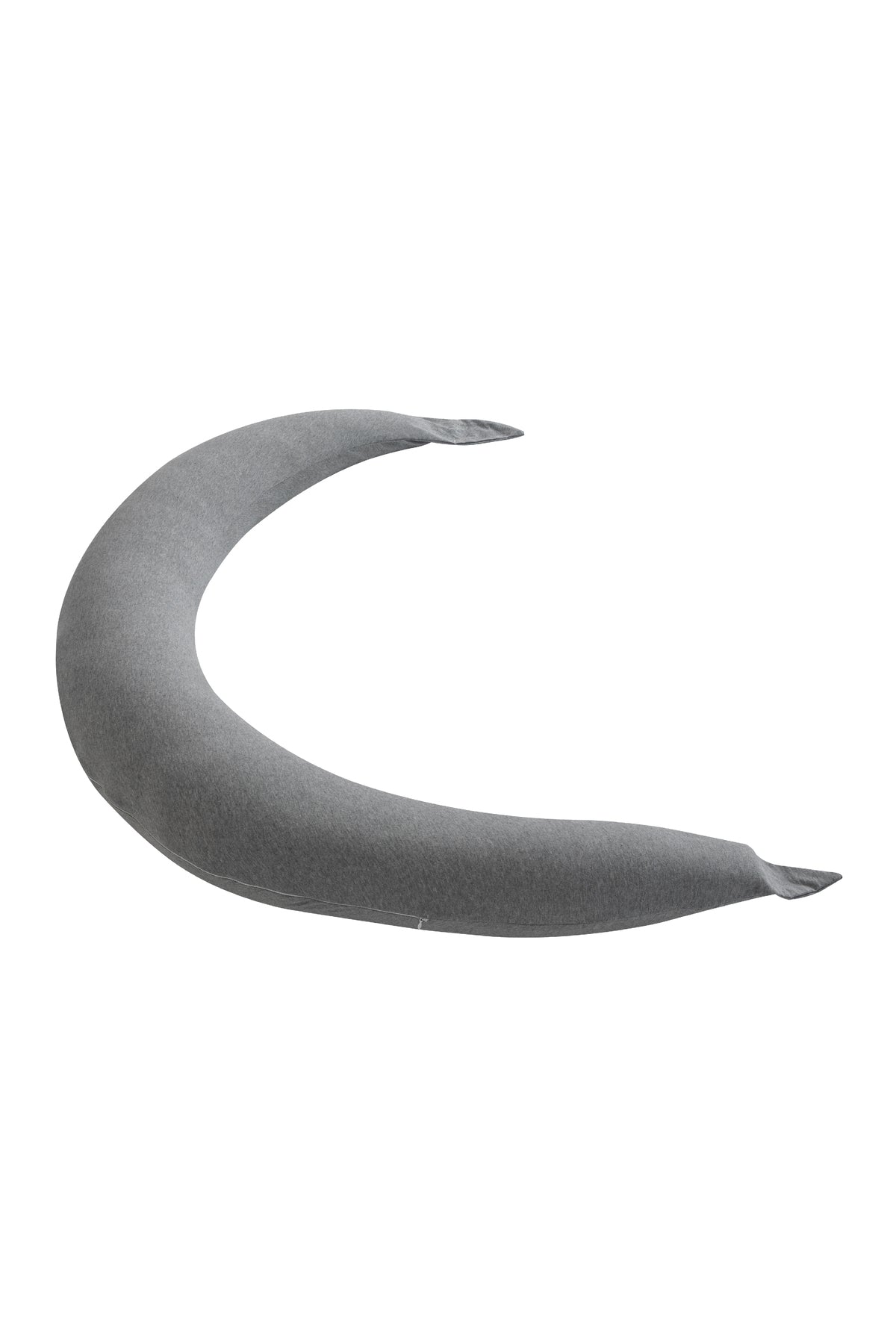 MOON Organic Cresent Maternity Pillow - Light Grey