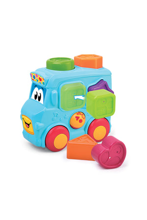 Little Learners Sort & Play Vehicle - Shape Sorting Toy for Toddlers