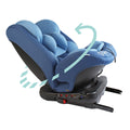 MOON Rover -Baby/Infant Car seat Group:(0+,1,2,3) (0-12 years) 360° Rotate - Blue