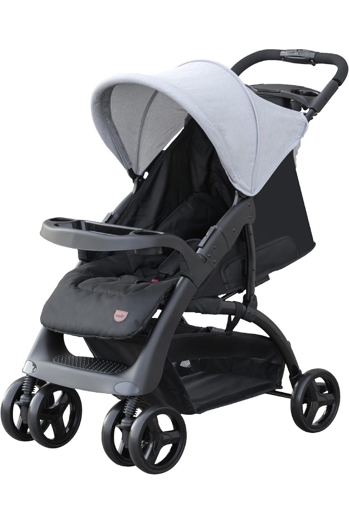 MOON Aria Baby Stroller Travel Gear -Light Grey