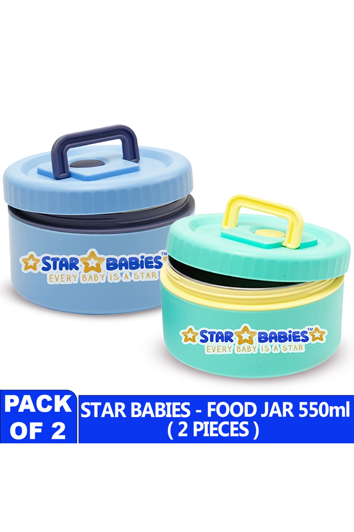 Star Babies- food/suop jar set combo