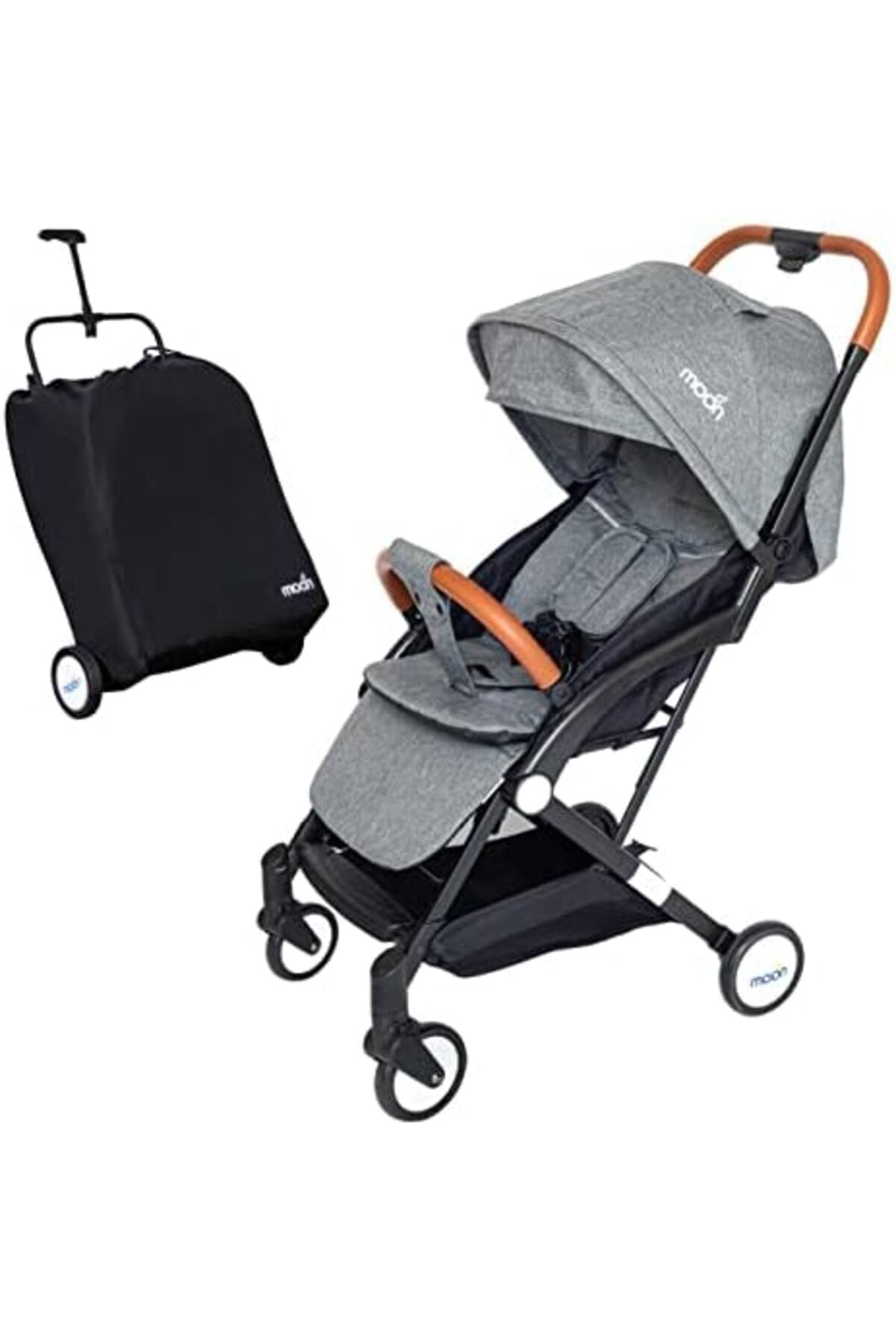 MOON Ritzi - Cabin Stroller -Grey