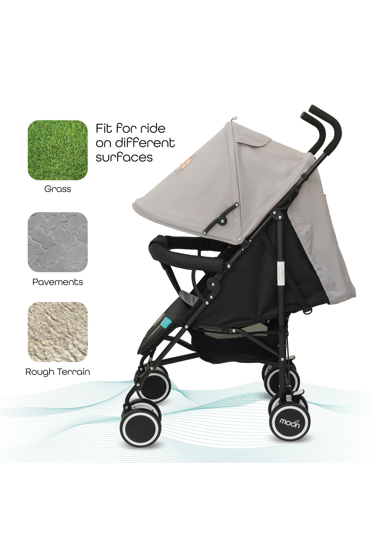 MOON Safari - Stroller Character - Elephant