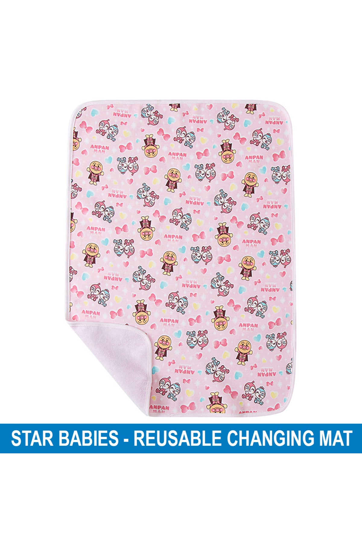 Star Babies - Reusable Changing Mat Printed - Pink