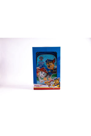 Paw Patrol 18" Trolley School Bag Set With Lunch Bag, Pencil Case, Water Bottle & Lunch Box – Multicolor