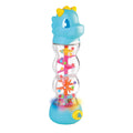 Little Learners Baby Dino Rainmaker - Cascading Beads, LED Lights, Color Discovery, 12M+