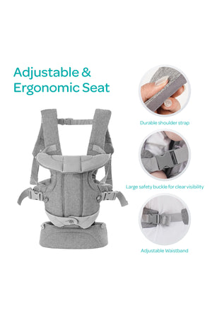 MOON KaryGo 4 in 1- baby Carrier-Grey