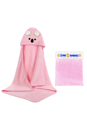Star Babies - Hooded Towel, Face towel - Design May Vary