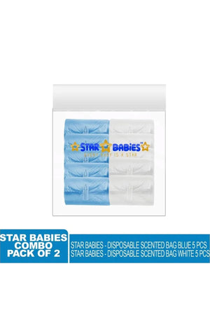 Star Babies Scented Bags -  Blue and White