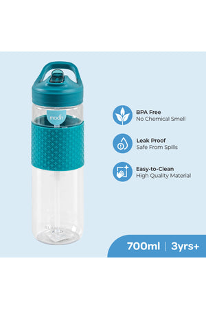 MOON Sipper Bottle With Silicone Sleeve
74x74x243mm
700ml / 24oz