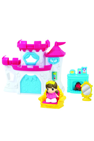 Little Learners Princess’ Palace - Rideable Noble Horse, Open and Close Gate, Accessories Included, 12M+