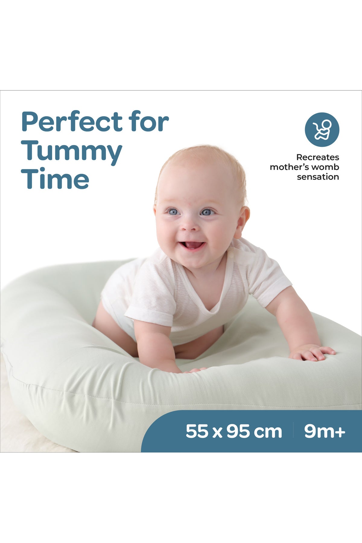 MOON baby lounger(9m+) 95*55- Green