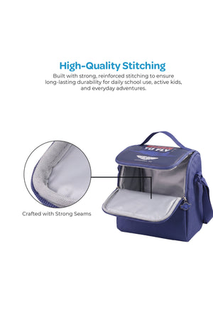 MOON Kids Insulated Lunch Bag – Leakproof Thermal Lunch Box for Boys & Girls | Durable, Lightweight & Easy-Clean | Perfect for School, Daycare & Outdoor Use