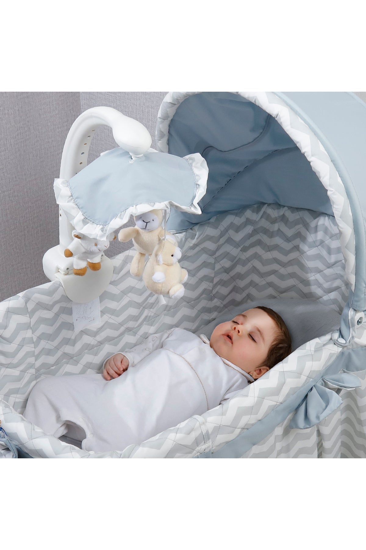 MOON Soffy - 4 in 1 convertible cradle - Grey