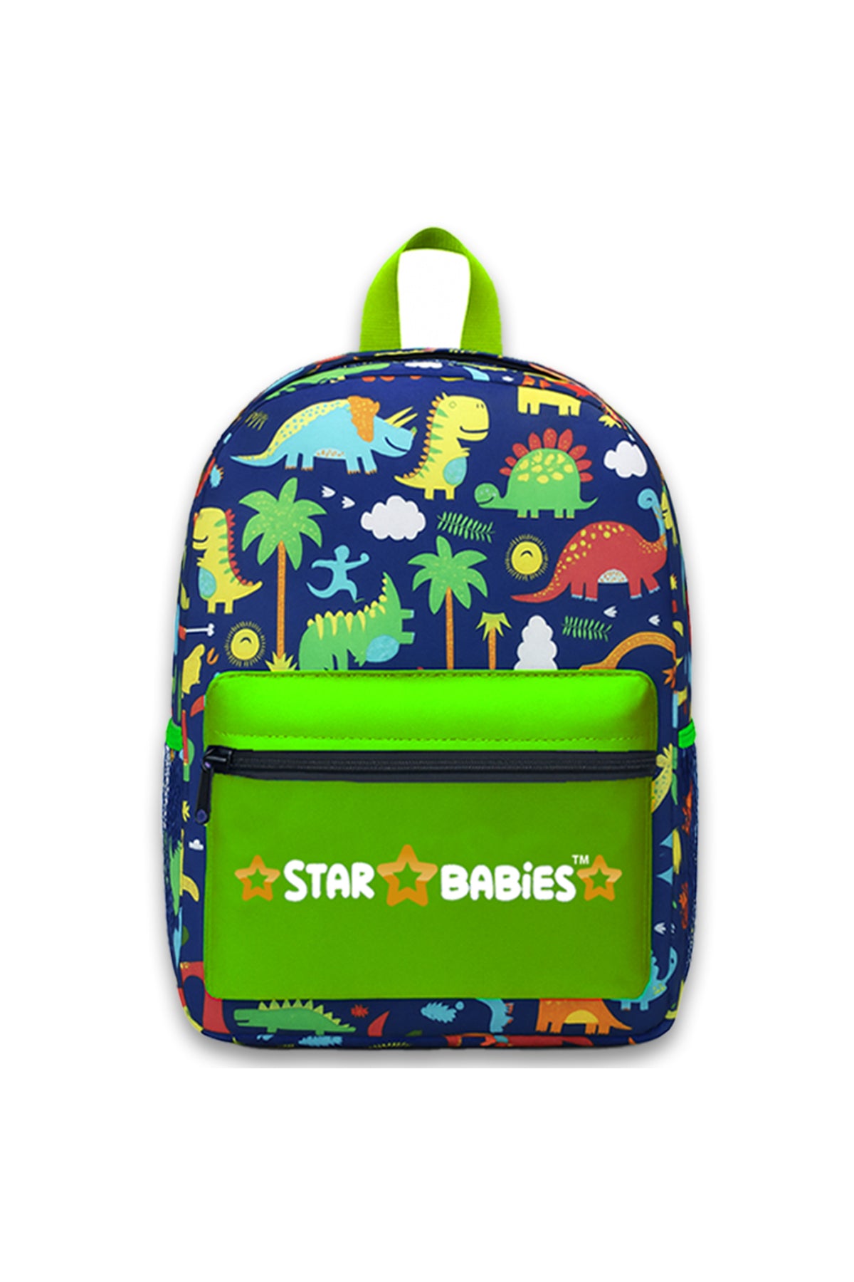 Star Babies - Kids Backpack - Jungle - Green - 16-Inch/41cm