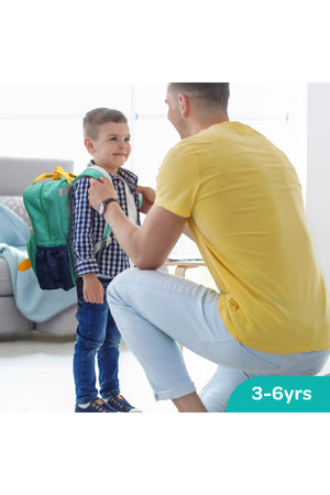MOON Kids Backpack  – Comfy 3D Design,Padded Straps, Waterproof-Perfect for Preschool, Nursery, Snacks & Lunchbox