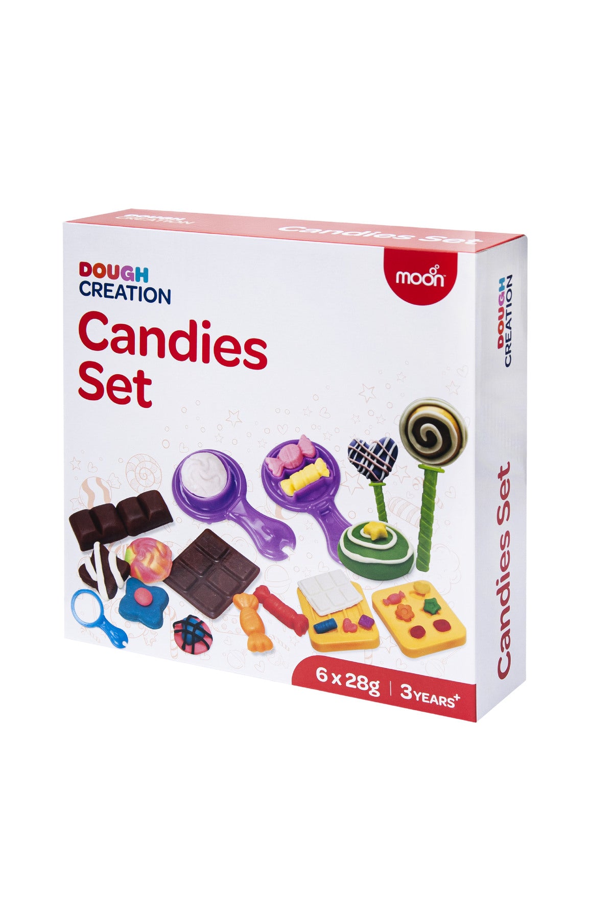 MOON Kid's Dough Candies Set. 6 x 1oz dough bag.