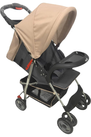 MOON - Bezik One Fold Stroller - Biege