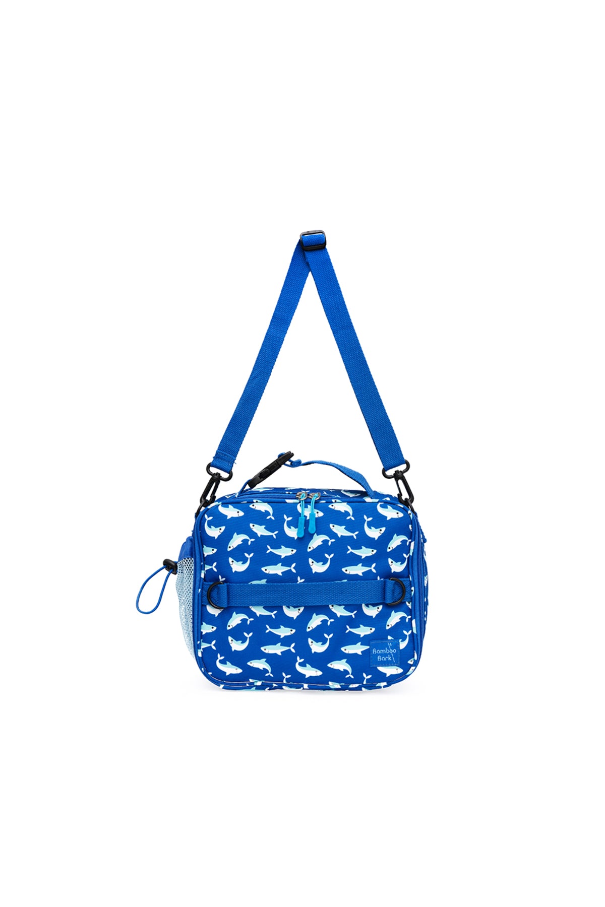 Bamboo Bark kids childrens insulated lunch bag for school, picnic, nursery, toddler, 3 ways to hold