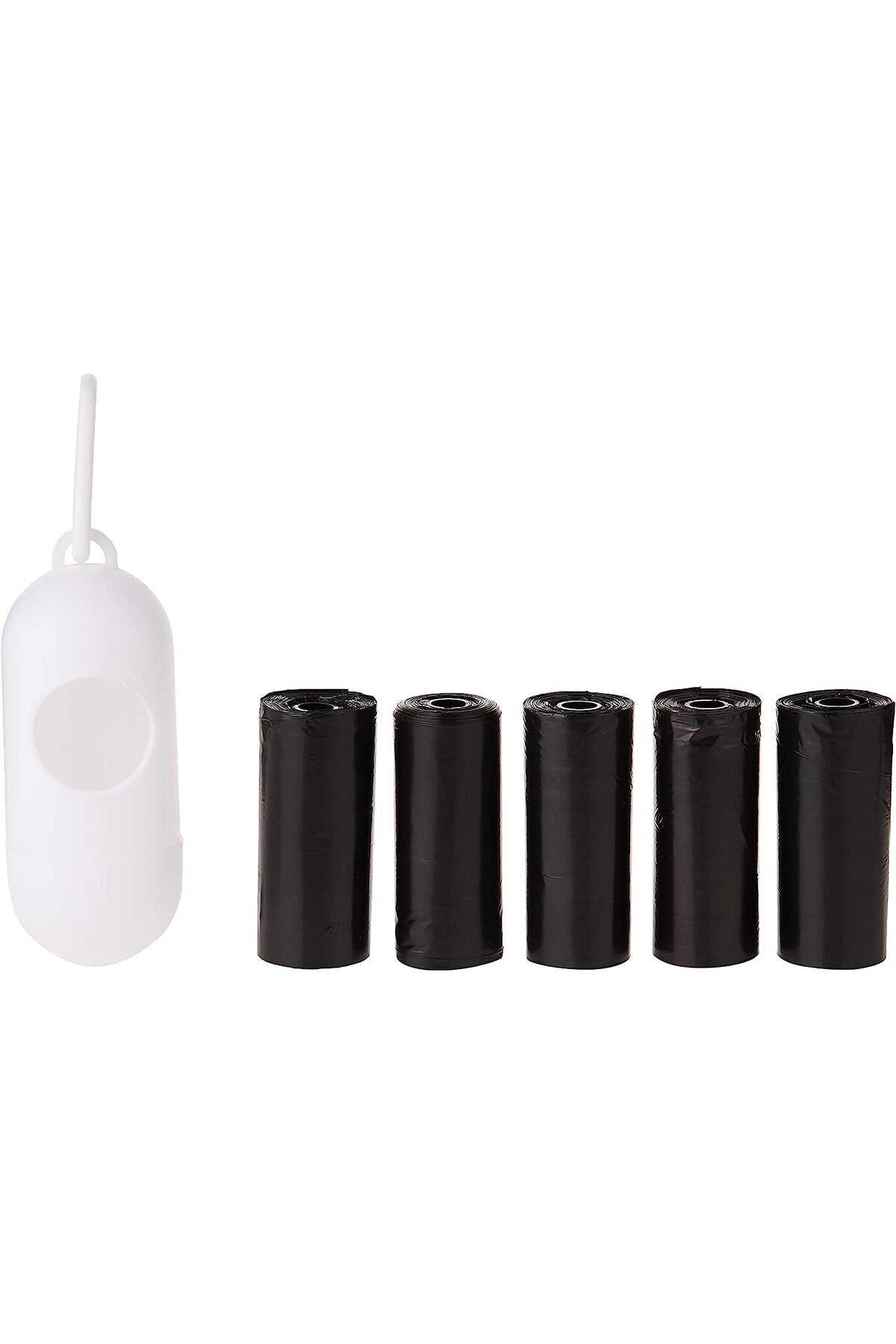 Star Babies Disposable Scented Bags Pack of 5 & Dispenser - Black