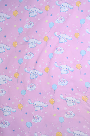 Cinnamoroll 5-In-1 Bnb Comforter Bedding Set With Brushed Microfiber & Polyester Shell – Multicolor
