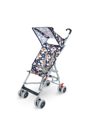 MOON - Jet Ultra Light Weight Fold Buggy Stroller Buggy - Printed Unicorn