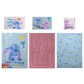 Lilo & Stitch 5-Piece Comforter Set, Brushed Microfiber, Polyester Shell, – Blue