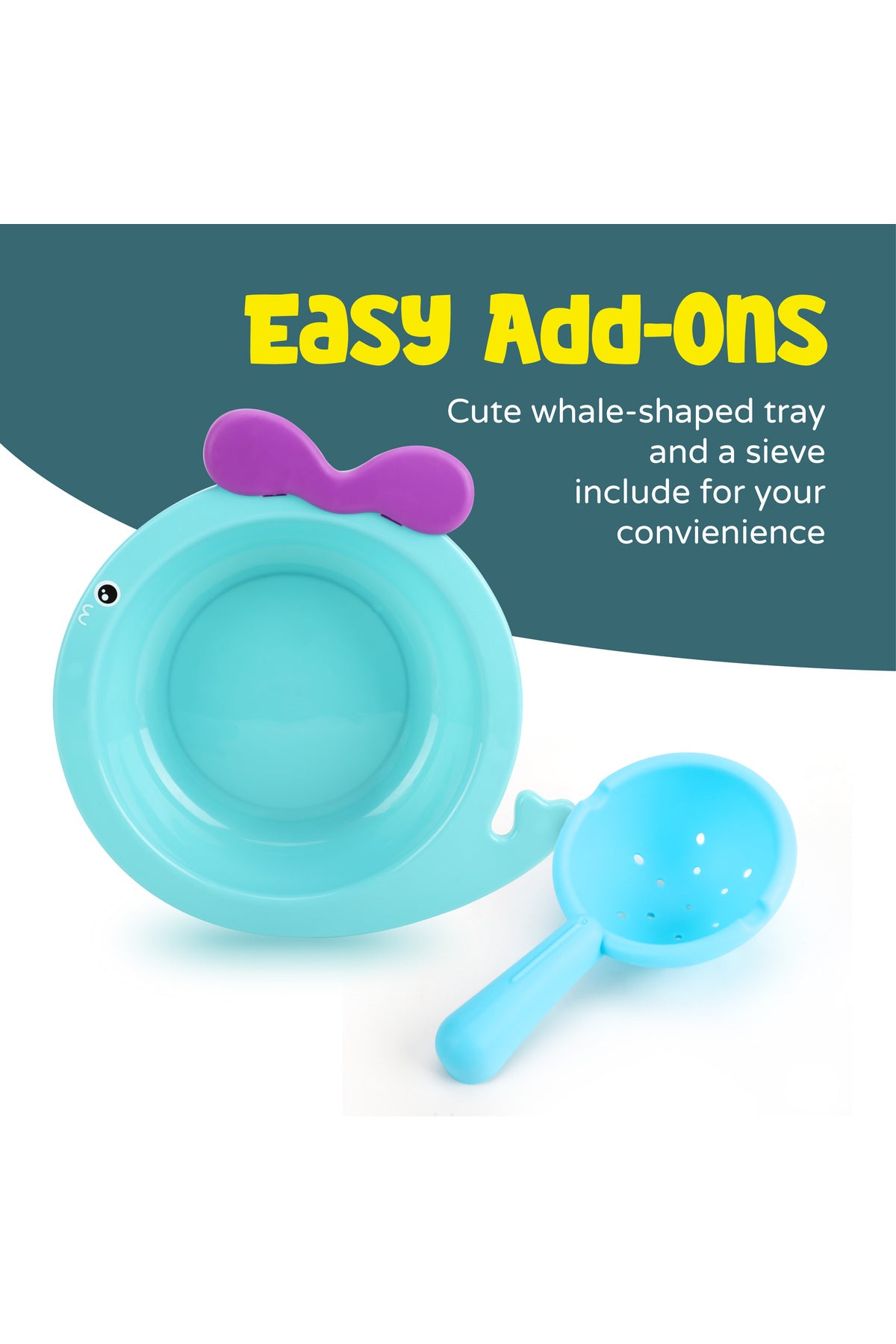 MOON Floating Duck Family Set – Assorted Mini Ducks with Boat and Sieve