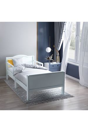 MOON Wooden Toddler Bed(143 x 73 x 60) -Grey