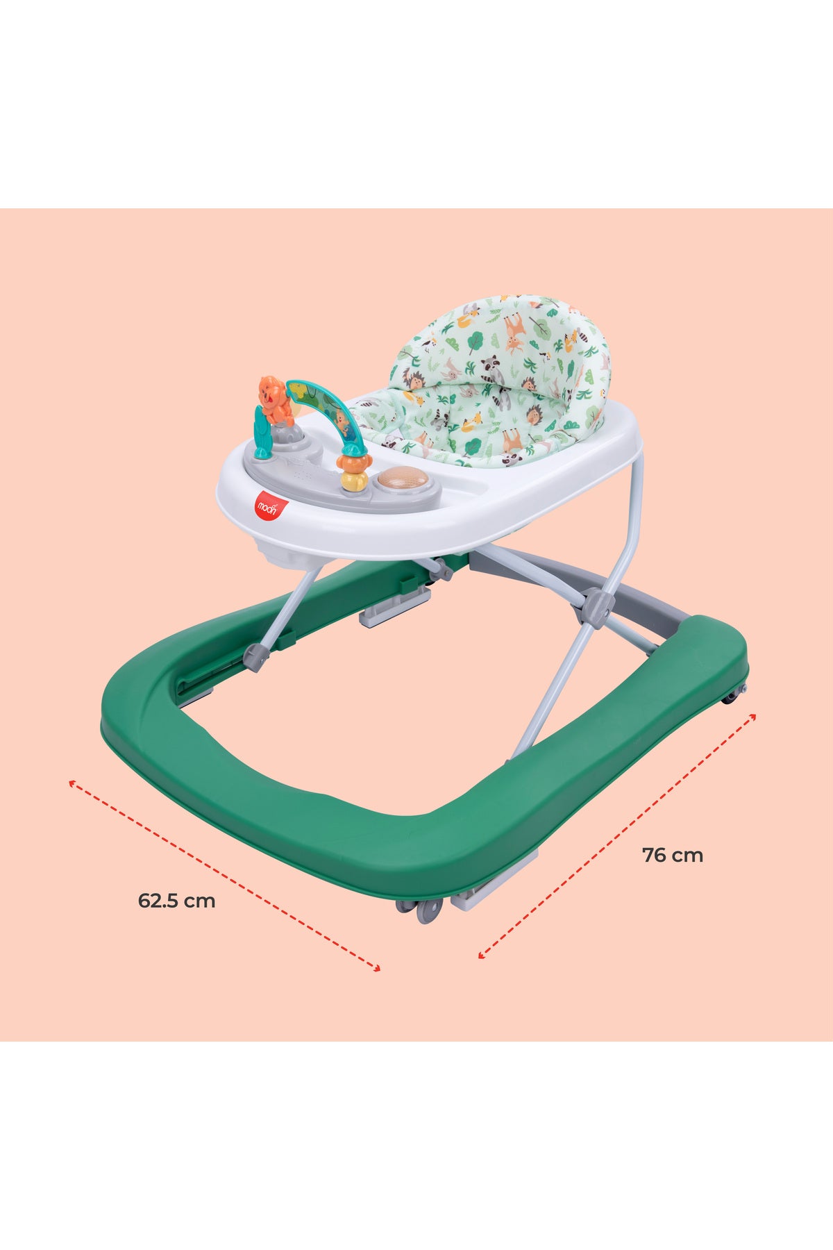 MOON stride Baby walker-Green