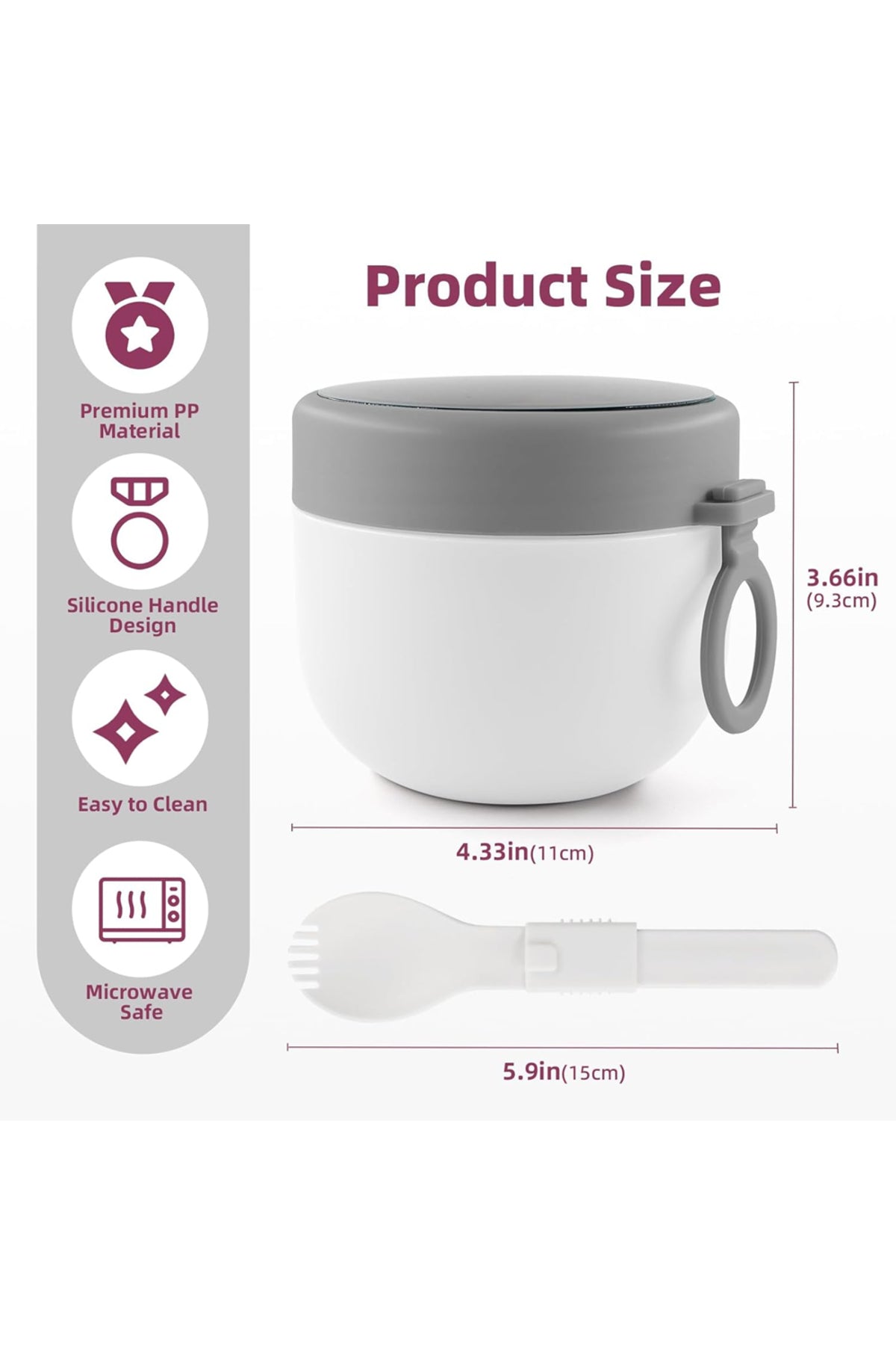 Star Babies -  Stainless steel Food jar with mini flask combo