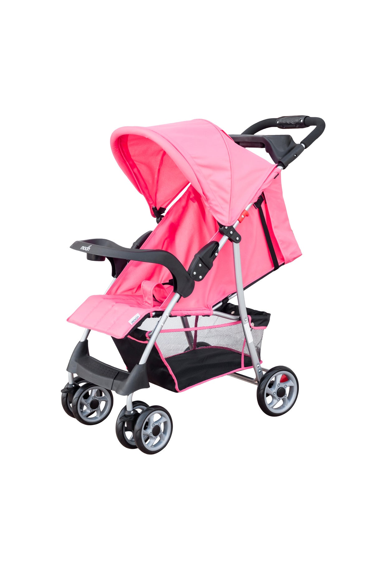 MOON Trek - One Fold Stroller - Pink