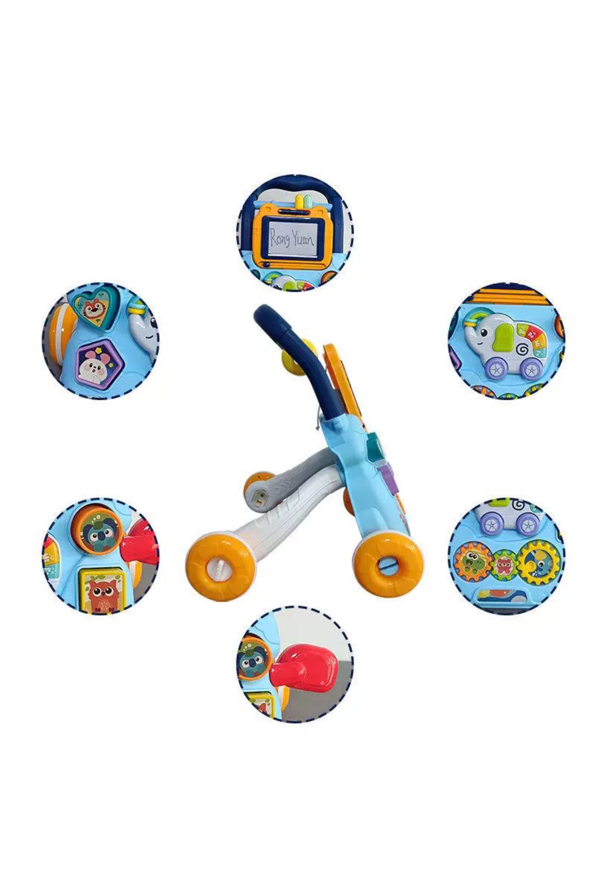 Kikibebe Baby Walker – For Ages 12 Months To 3 Years – Blue