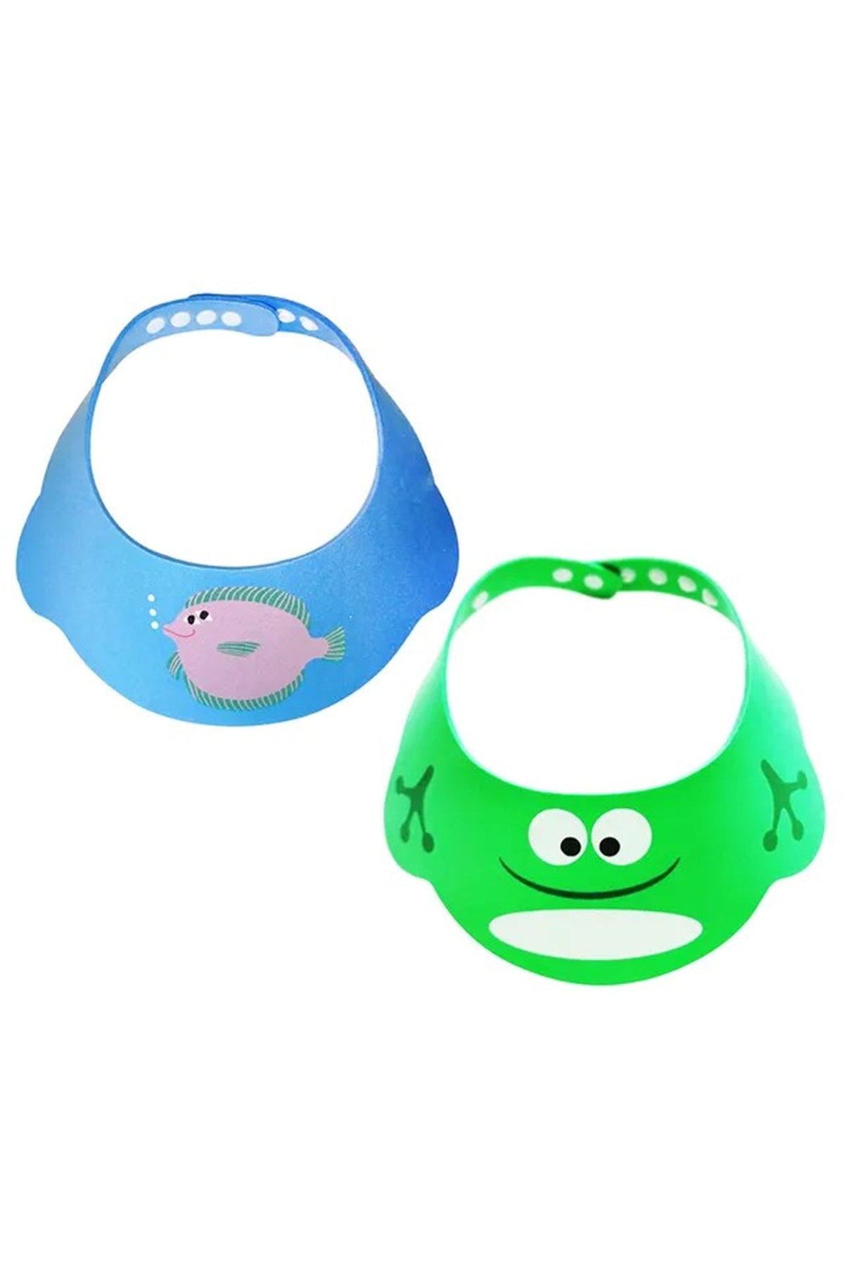 Star Babies Shower Cap Pack of 2 Green and Blue