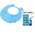 Star Babies Adjustable Shower Cap + Scented Bag + Dispenser - Blue
