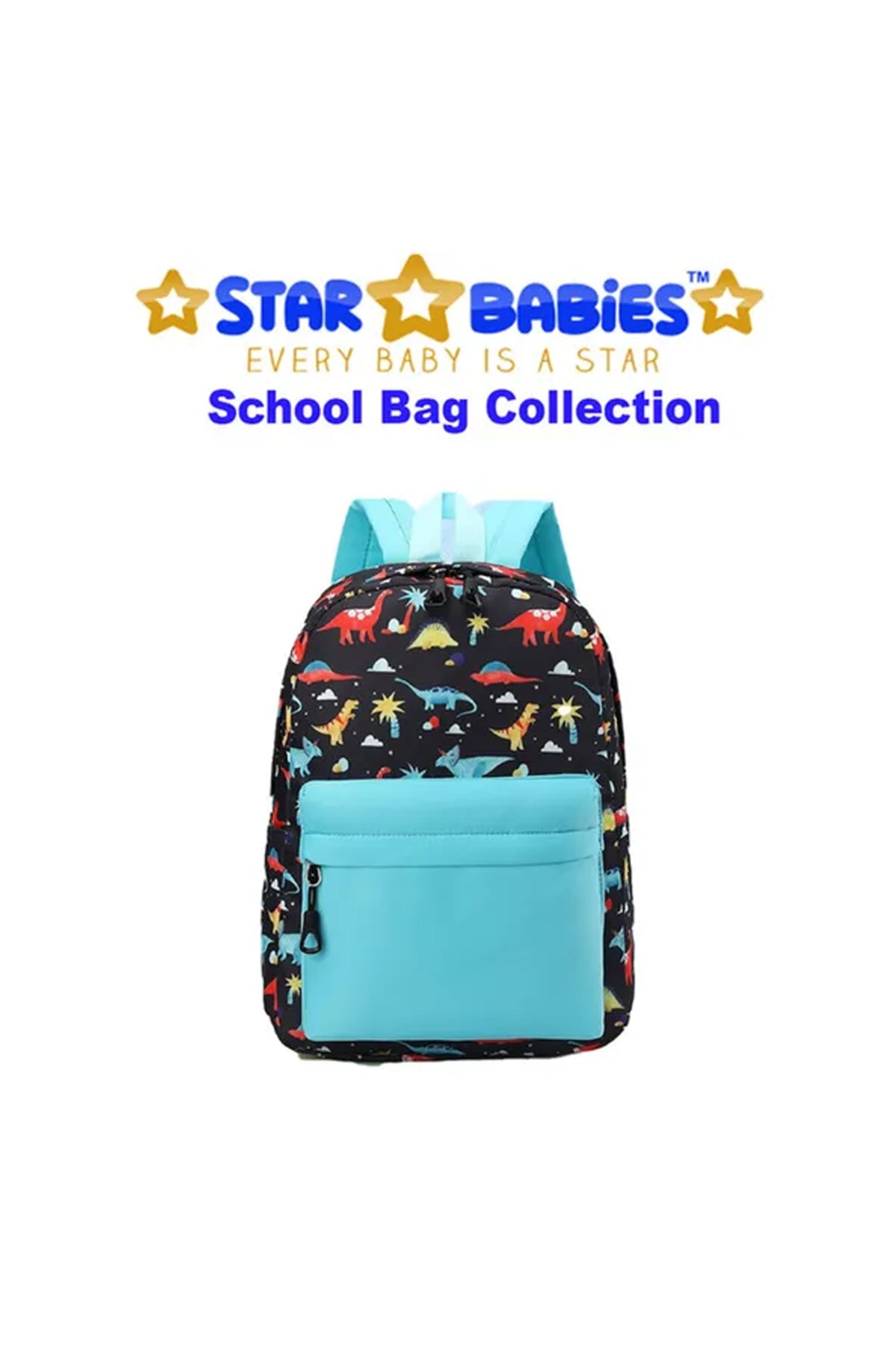 Star Babies - Lightweight School Backpack - Blue