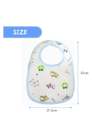 Star Babies - Cotton Bibs - Pack of 2 - Yellow/Blue