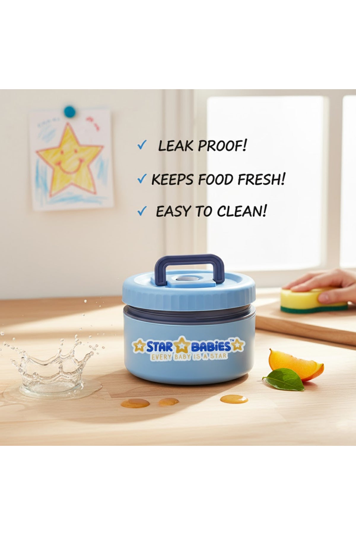 Star Babies- food/suop jar set combo