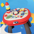 Kikibebe Meow Meow Multi-Functional Double-Sided Puzzle Game Table-Red
