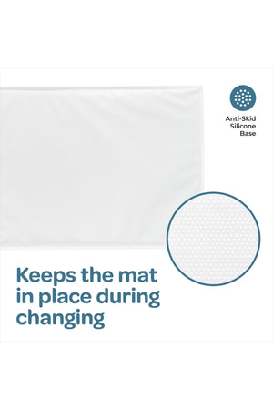 MOON 4-Sided Water Proof Diaper Changing Mat, 80Cm